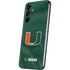 University of Miami Green Jersey Galaxy A54 5G Skin