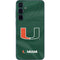 University of Miami Green Jersey Galaxy A55 5G Skin