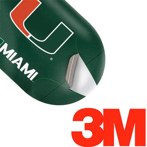 University of Miami Green Jersey Galaxy Buds Plus Skin