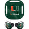 University of Miami Green Jersey Galaxy Buds Pro Skin