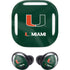University of Miami Green Jersey Galaxy Buds Pro Skin