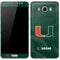 University of Miami Green Jersey Galaxy J7 Skin