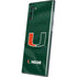 University of Miami Green Jersey Galaxy Note 10 Skin