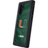 University of Miami Green Jersey Galaxy Note 10 Waterproof Case