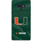 University of Miami Green Jersey Galaxy Note 9 Skin