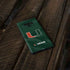 University of Miami Green Jersey Galaxy Note 9 Skin