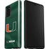 University of Miami Green Jersey Galaxy Note20 5G Pro Case