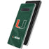 University of Miami Green Jersey Galaxy S10 Plus Skin