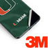 University of Miami Green Jersey Galaxy S10 Plus Skin