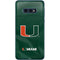 University of Miami Green Jersey Galaxy S10e Skin
