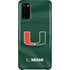 University of Miami Green Jersey Galaxy S20 Lite Case