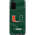 University of Miami Green Jersey Galaxy S20 Plus Pro Case