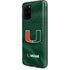 University of Miami Green Jersey Galaxy S20 Plus Pro Case