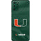 University of Miami Green Jersey Galaxy S20 Plus Skin