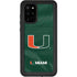 University of Miami Green Jersey Galaxy S20 Plus Waterproof Case