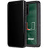 University of Miami Green Jersey Galaxy S20 Plus Waterproof Case