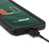 University of Miami Green Jersey Galaxy S20 Plus Waterproof Case