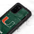 University of Miami Green Jersey Galaxy S20 Plus Waterproof Case