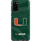 University of Miami Green Jersey Galaxy S20 Pro Case