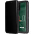 University of Miami Green Jersey Galaxy S20 Waterproof Case