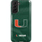 University of Miami Green Jersey Galaxy S21 FE Pro Case