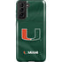 University of Miami Green Jersey Galaxy S21 FE Pro Case
