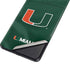 University of Miami Green Jersey Galaxy S21 Plus 5G Skin