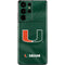 University of Miami Green Jersey Galaxy S21 Ultra 5G Skin