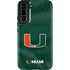 University of Miami Green Jersey Galaxy S22 Plus Pro Case
