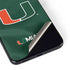 University of Miami Green Jersey Galaxy S22 Plus Skin