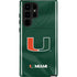 University of Miami Green Jersey Galaxy S22 Ultra Pro Case