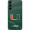 University of Miami Green Jersey Galaxy S23 FE Skin