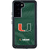 University of Miami Green Jersey Galaxy S23 Plus Waterproof Case