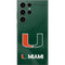 University of Miami Green Jersey Galaxy S23 Ultra Skin
