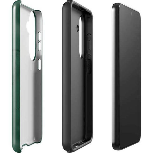 University of Miami Green Jersey Galaxy S25 Impact Case