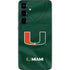 University of Miami Green Jersey Galaxy S25 Plus Skin
