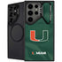 University of Miami Green Jersey Galaxy S24 Ultra Kickstand Case