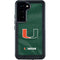 University of Miami Green Jersey Galaxy S24 Waterproof Case