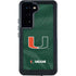 University of Miami Green Jersey Galaxy S24 Waterproof Case