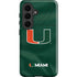 University of Miami Green Jersey Galaxy S26 Impact Case