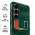 University of Miami Green Jersey Galaxy S26 Plus Impact Case