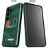 University of Miami Green Jersey Galaxy S26 Plus Impact Case