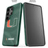 University of Miami Green Jersey Galaxy S26 Ultra Impact Case