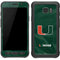 University of Miami Green Jersey Galaxy S7 Active Skin