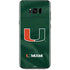 University of Miami Green Jersey Galaxy S8 Plus Skin