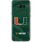 University of Miami Green Jersey Galaxy S8 Skin