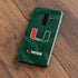University of Miami Green Jersey Galaxy S9 Plus Skin