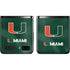 University of Miami Green Jersey Galaxy Z Flip Skin