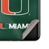 University of Miami Green Jersey Galaxy Z Flip Skin
