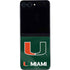 University of Miami Green Jersey Galaxy Z Flip5 5G Skin